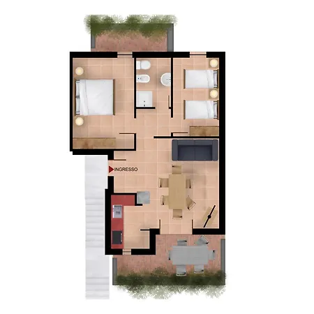 Residenza Corte Casara Appart hôtel 4*